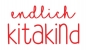 Preview: endlich Kitakind Bügelbild